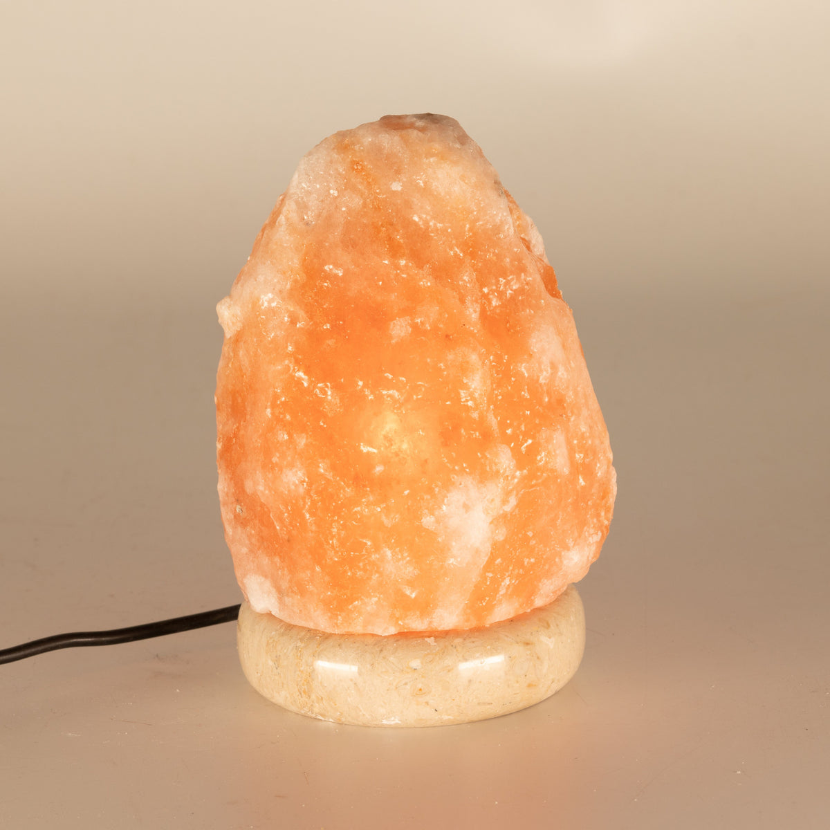 Quality USB Natural Salt Lamp - 11.5 cm (multicolored light)