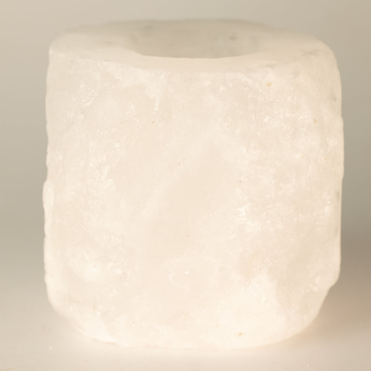 Crystal Rock Himalayan Salt Candle Holder 600-800g