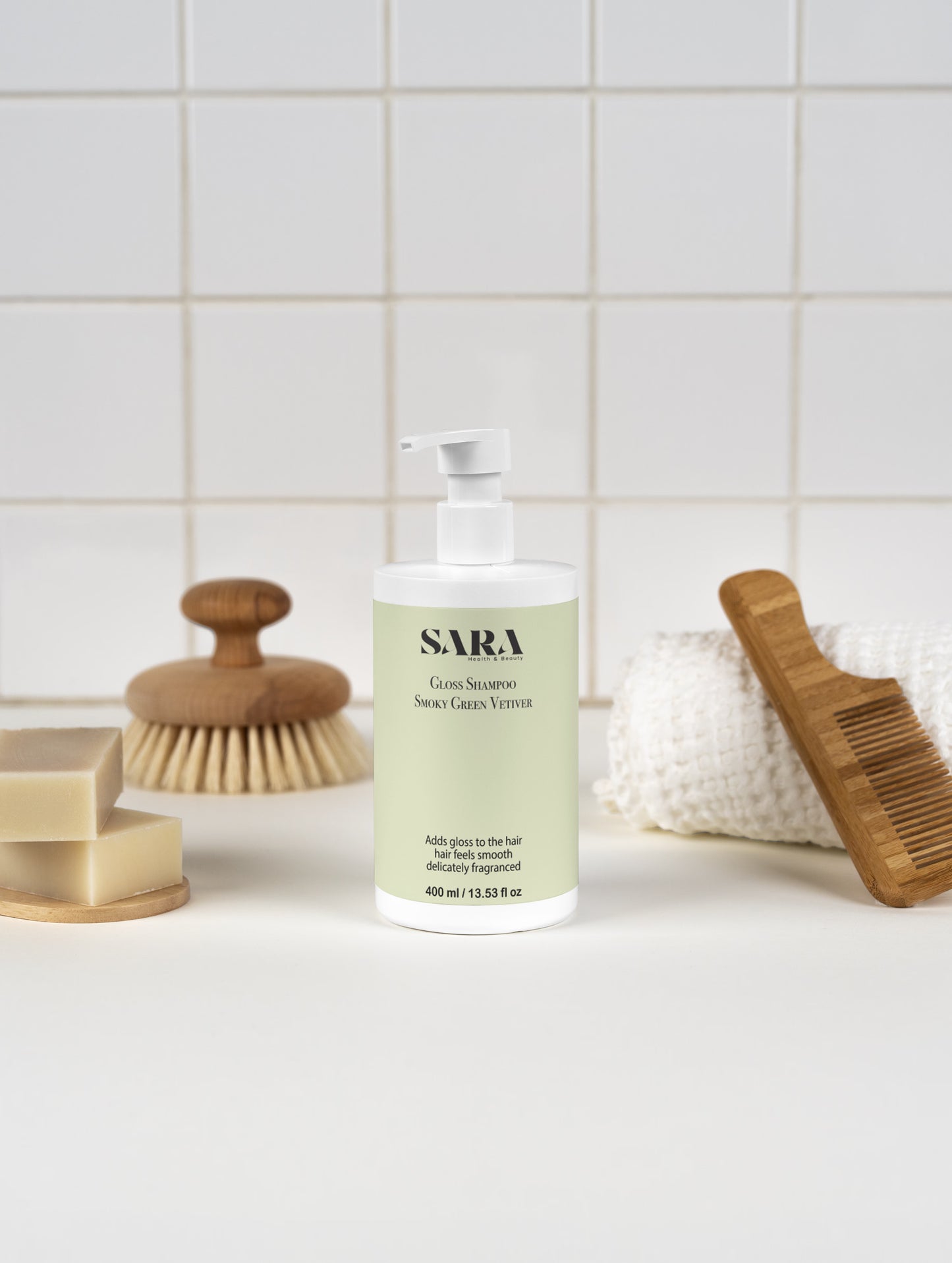Gloss Shampoo, Smoky Green Vetiver