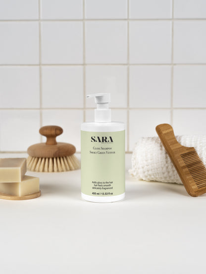 Gloss Shampoo, Smoky Green Vetiver