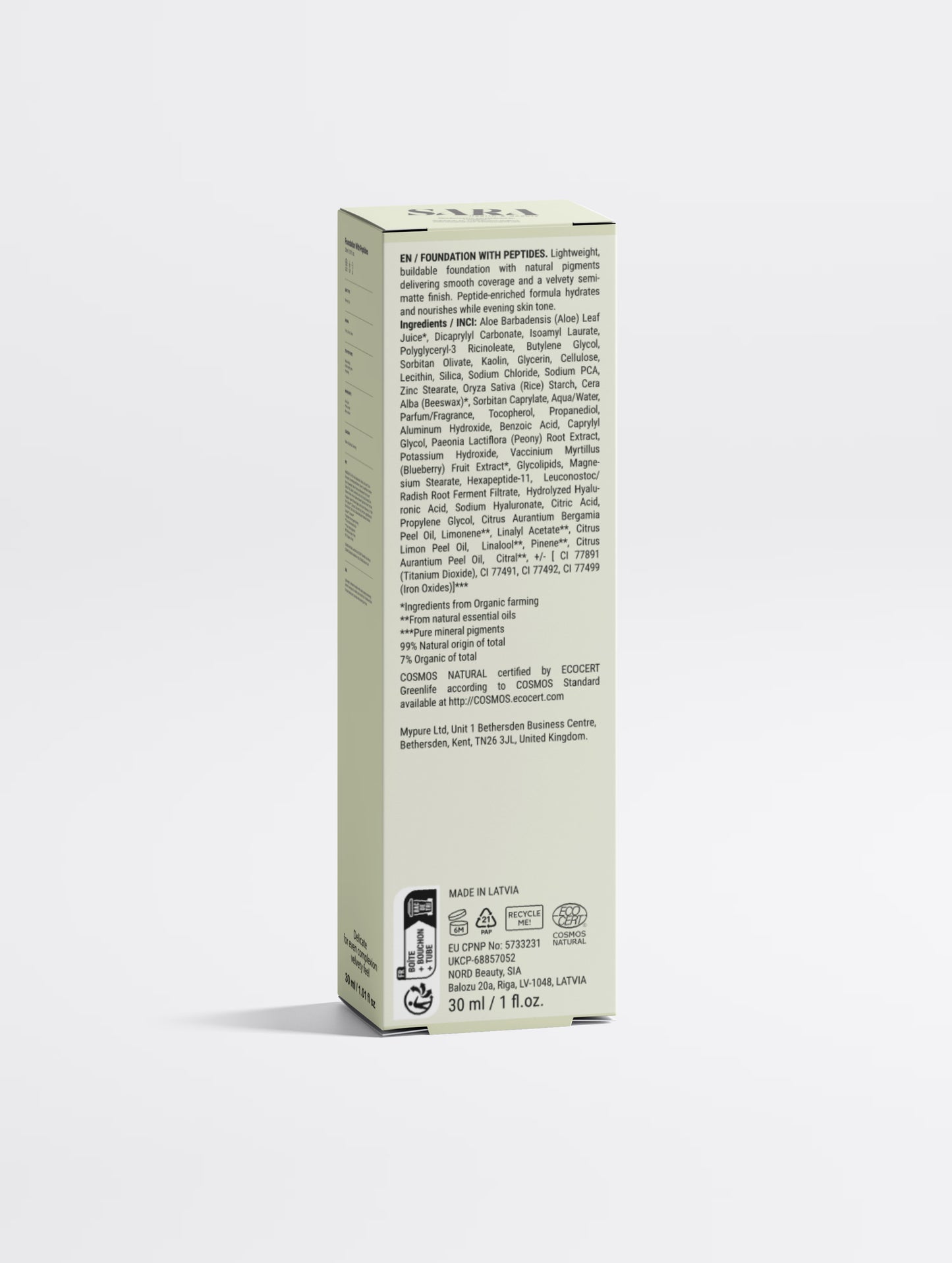 Foundation with Peptides, 35 Tan Warm