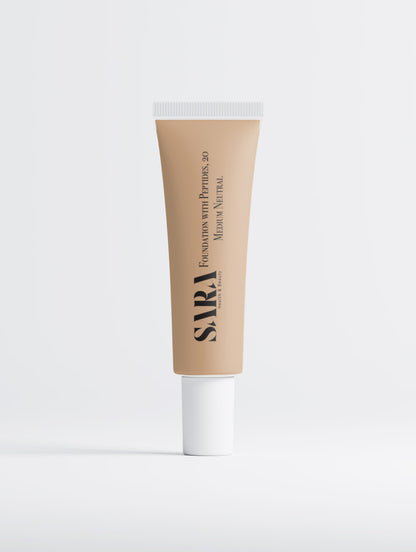 Foundation with Peptides, 20 Medium Neutral