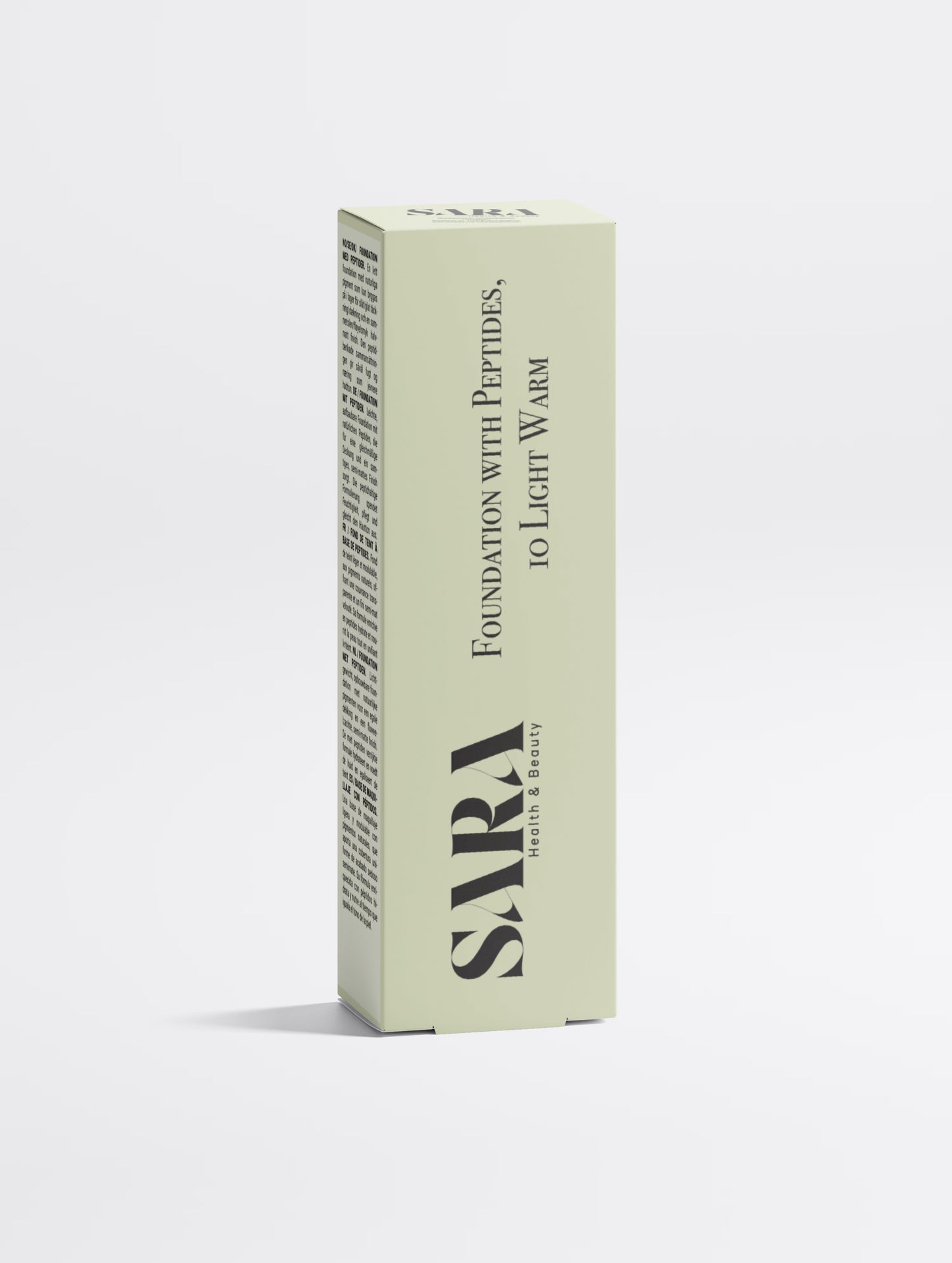 Foundation with Peptides, 10 Light Warm