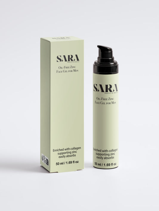 Oil-Free Zinc Face Gel for Men