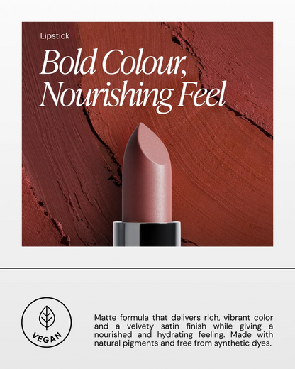 Matte Lipstick, Terracotta Nude