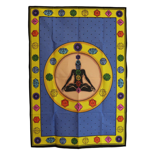 Cotton Wall Art (70x110cm) - Chakra Fibrant