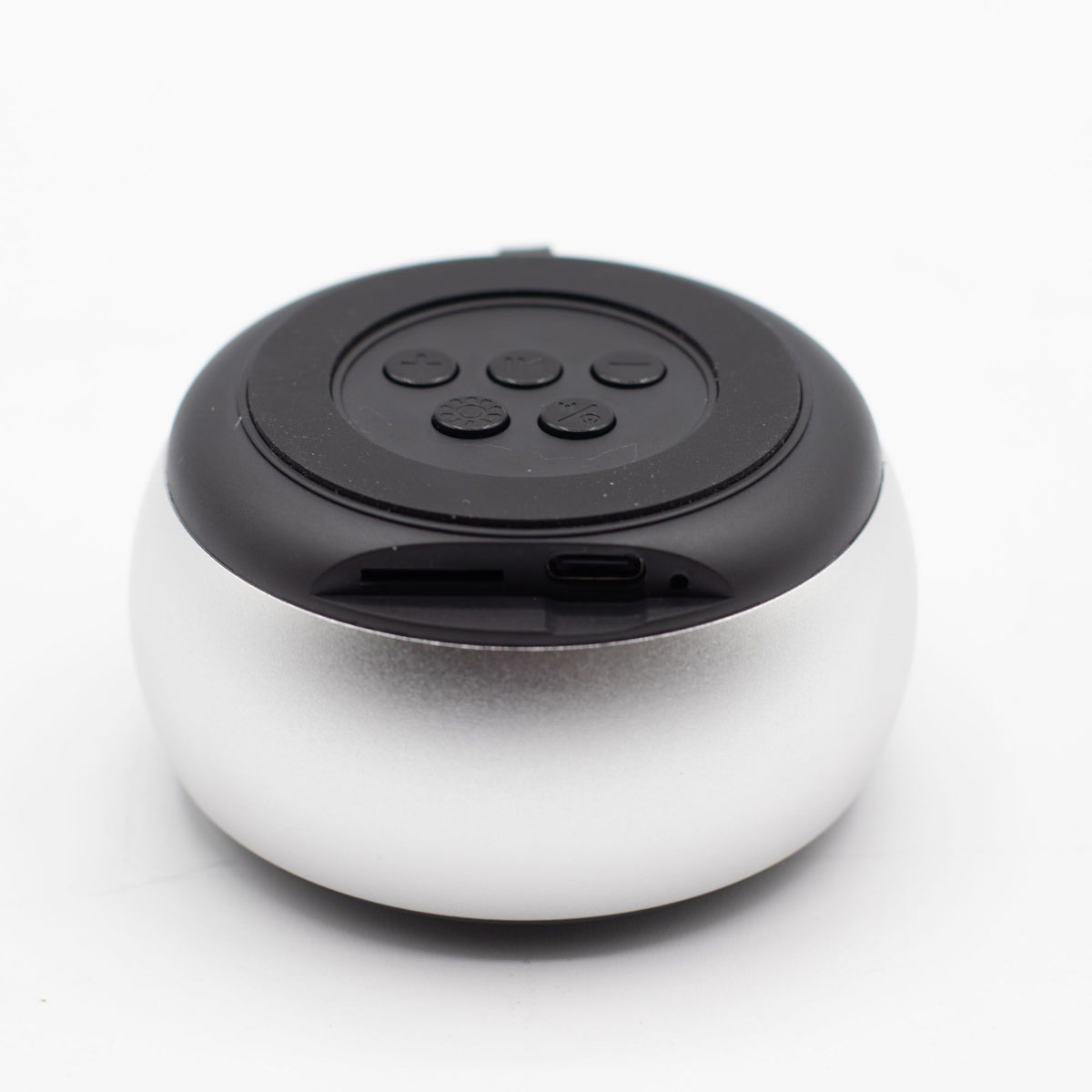 SIlver Mandela Lighting Effect Mini Speaker