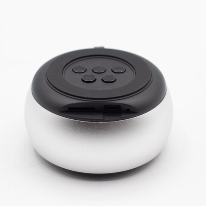 SIlver Mandela Lighting Effect Mini Speaker