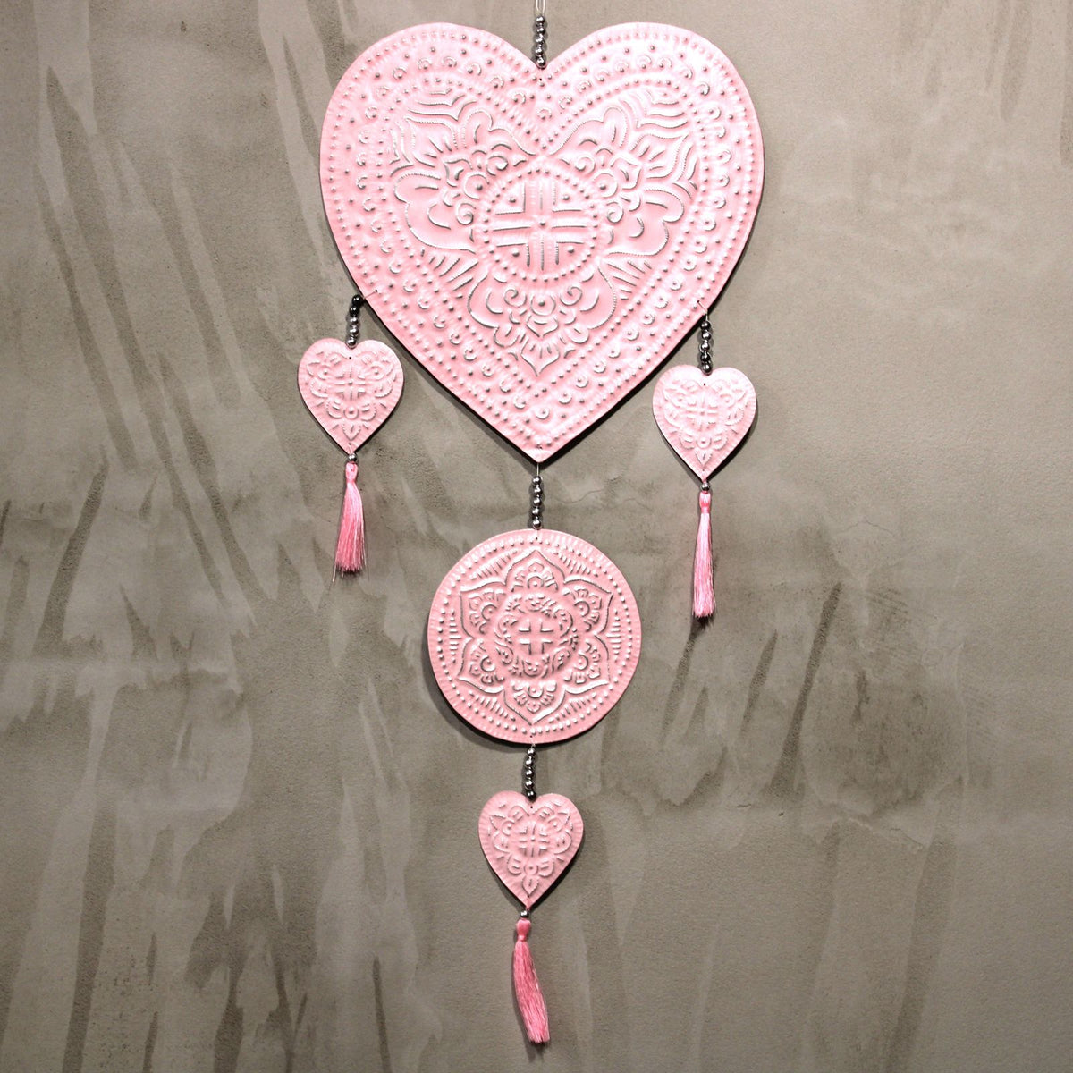 Aluminium Mobile - Hearts