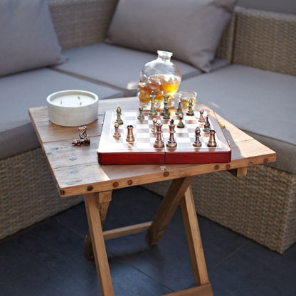 Square Folding Coffee Table - 50x50cm