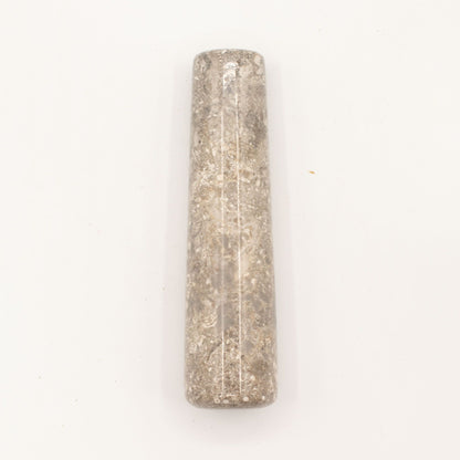Natural Riverstone Decorative Pestle & Motar -Medium (aprox 12x8cm)