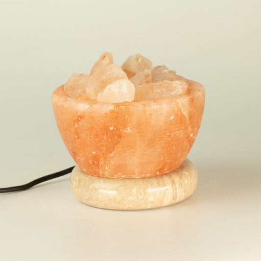 USB Fire Bowl Himalayan Salt Lamp (Multi)