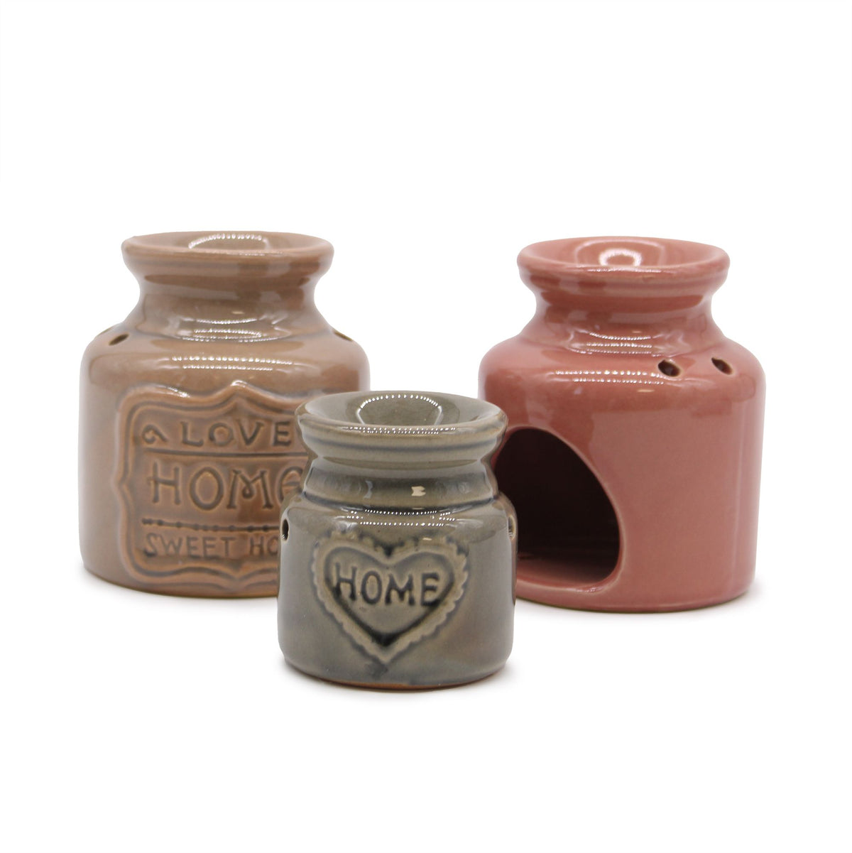 Lrg Home Oil Burner - Grey - Love Home Sweet Home