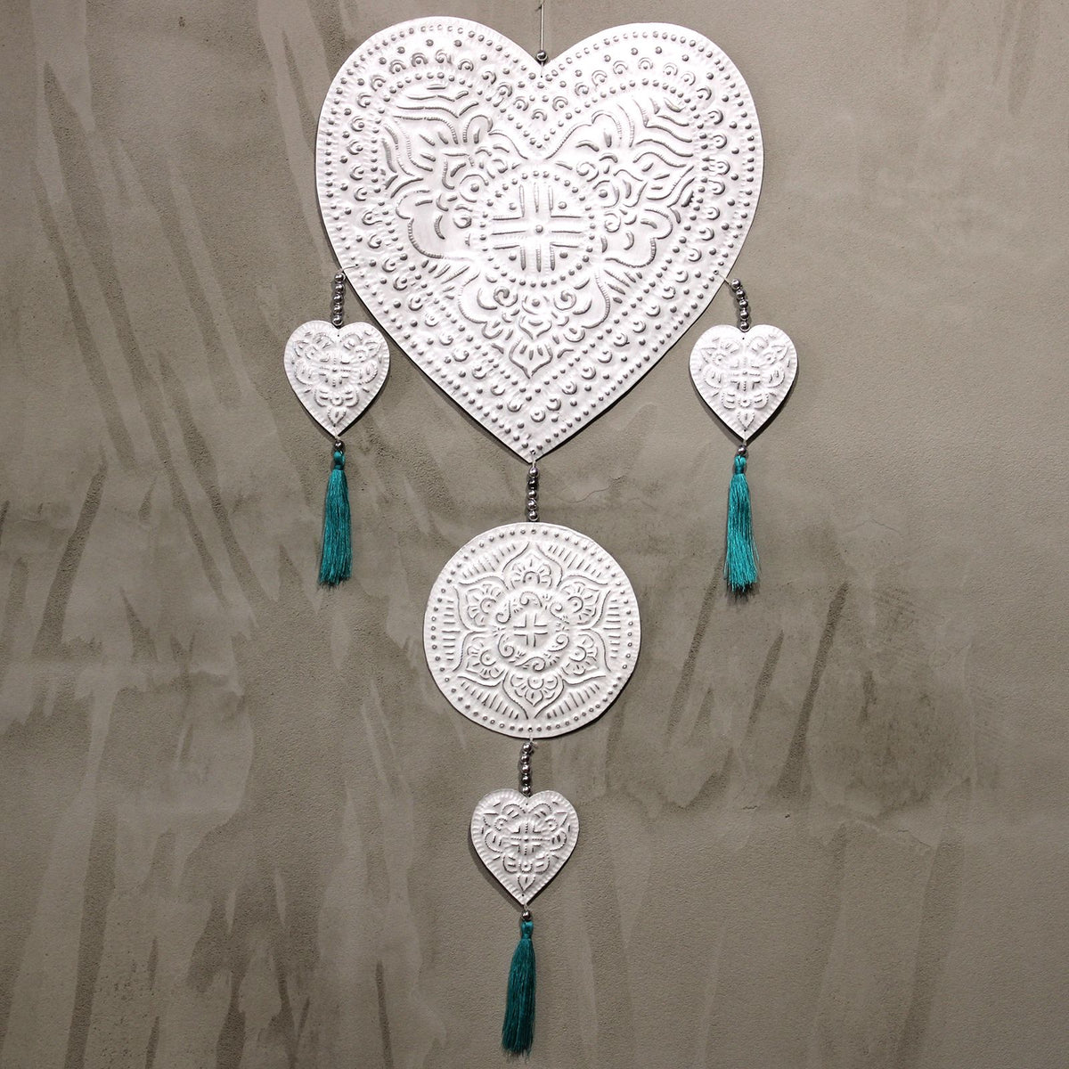 Aluminium Mobile - Hearts