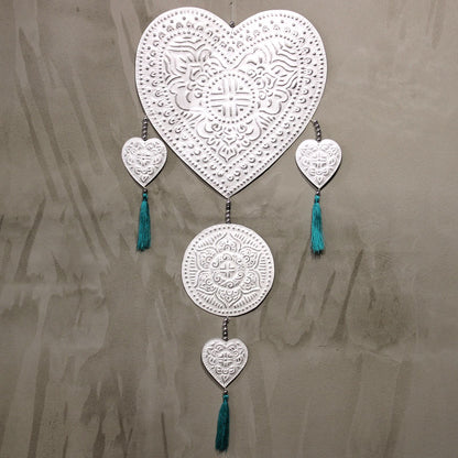 Aluminium Mobile - Hearts