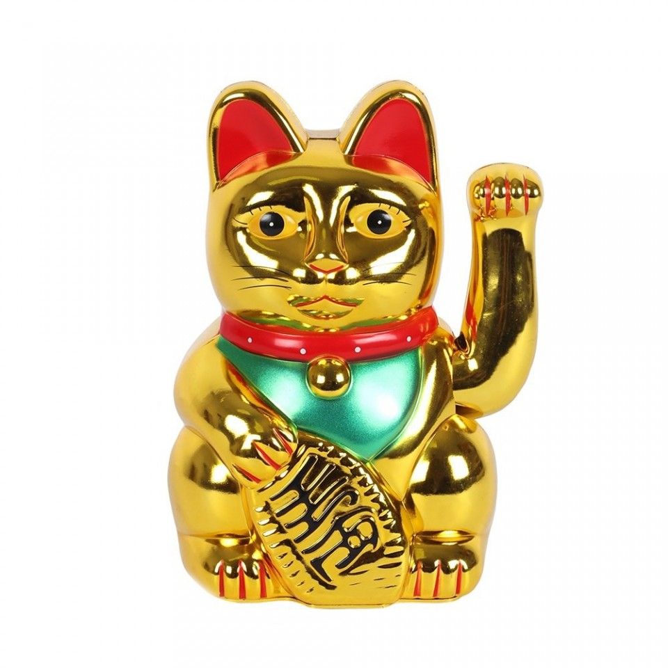 Very Gold Money Cat - 15cm