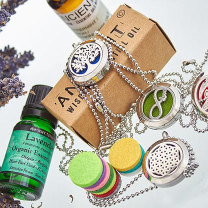 Aromatherapy Jewellery Necklace Reusable Refill Pad - 30mm