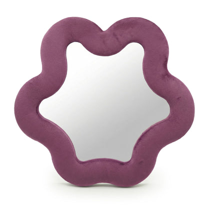 Soft Squiggly Mirror – Star – Mauve (33 x 31 x 2.3cm)