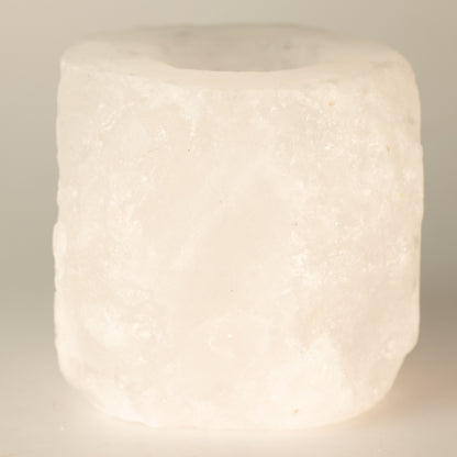 Crystal Rock Himalayan Salt Candle Holder 600-800g