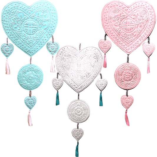 Aluminium Mobile - Hearts