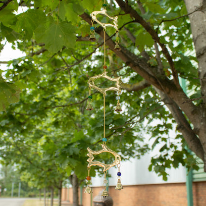 Indian Chimes - Fish Drop - 7 Bells - 8.5x54cm