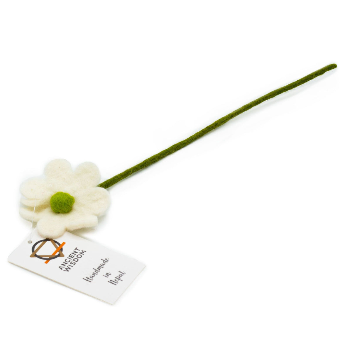 6x Felt Flowers - Daisy (assorted colours)