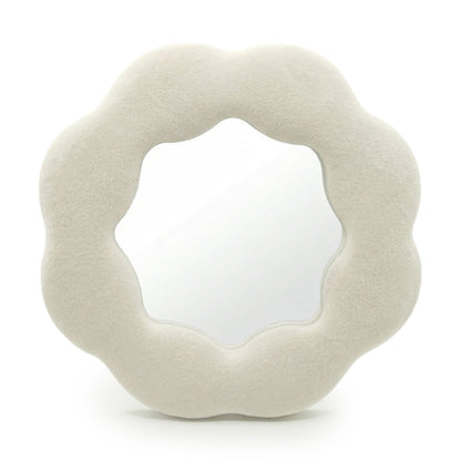 Soft Squiggly Mirror - Flower - Stone