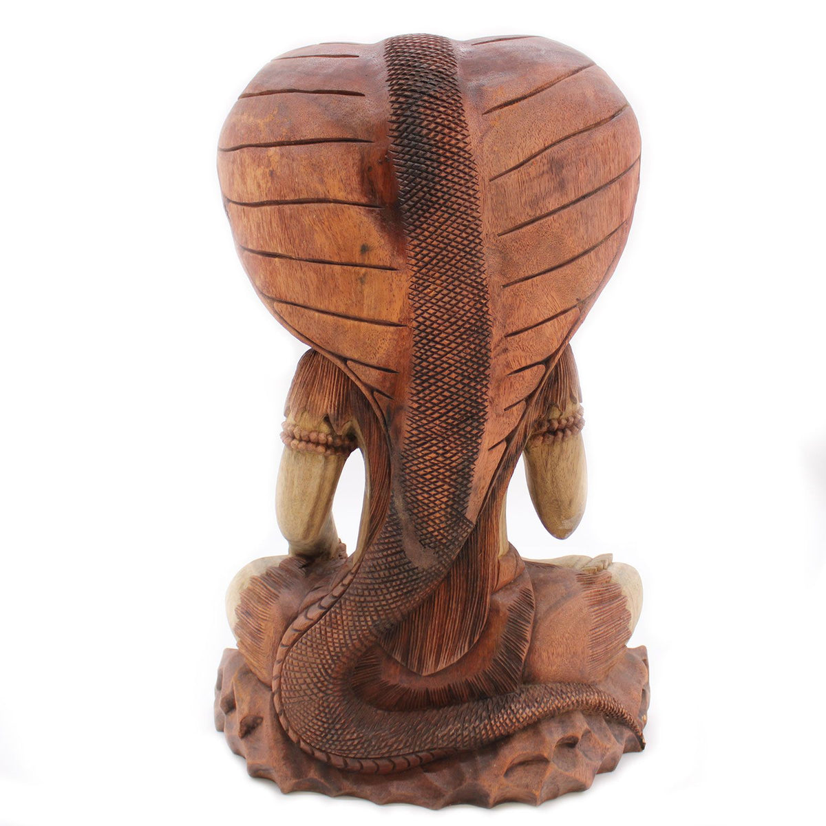 Hand Carved Buddha Statue - Shiva with Cobra - 50cm