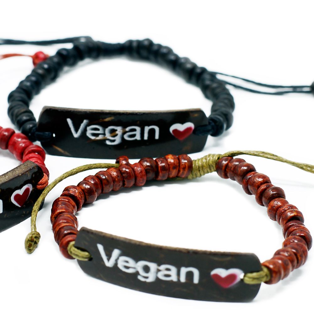 Coco Slogan Bangle - Vegan
