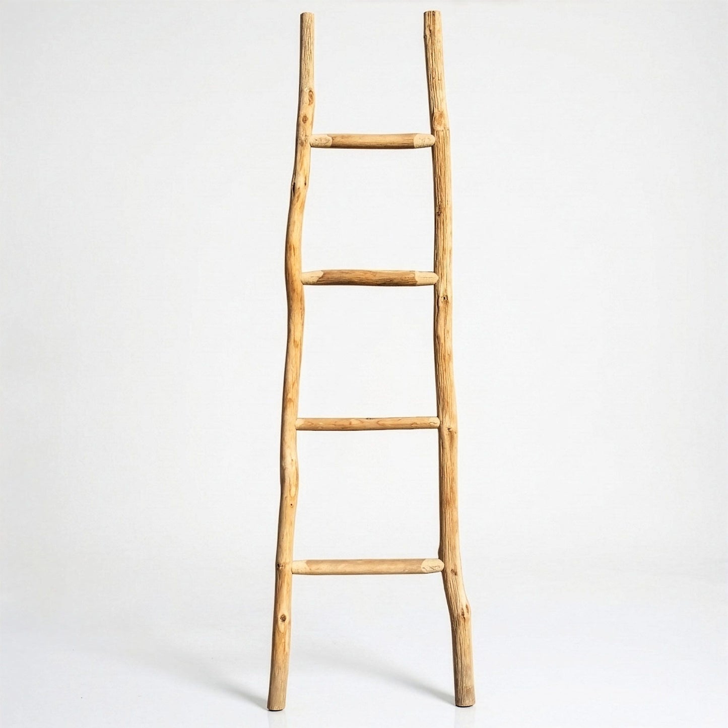 Large Kemu Wood Ladder - 1.5m - Natural - Japan Style