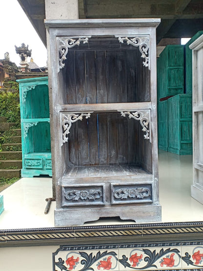Albasia Bathroom Cabinet - Greywash
