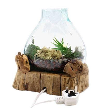 Molten Glass Large Fish Tank - 32cm