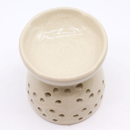 Tree of Life Oil Burner - Ivory