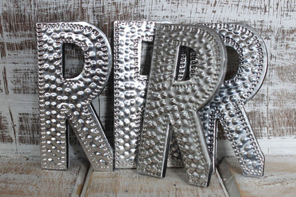 Sm Arty Aluminum Letters - R