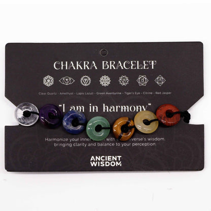 Chakra String Bracelets - Mini Donuts
