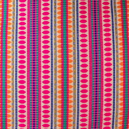 Classic Cushion Cover - Neon Stripes - 60x60cm - Jumbo Style