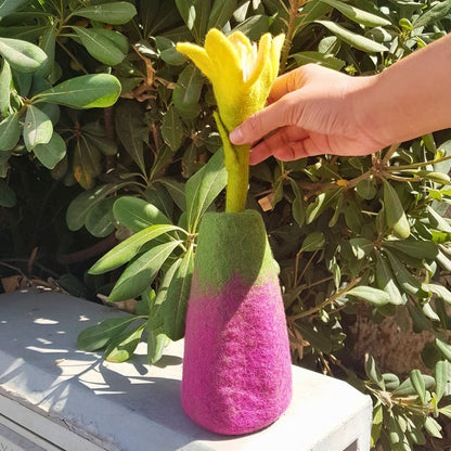 Felt Flowers - Lily (10 assorted colours)