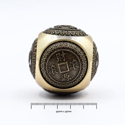 Feng Shui Fortune - Wealth Dice - Rounded