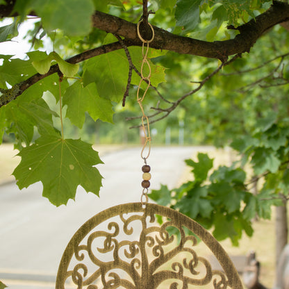 Indian Chimes - Lrg Tree of Life Bell Chimes - 25cm