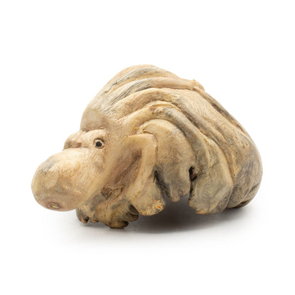 Handmade Parasite Wood Art Carving - Ocean Guarding Octopus