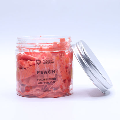 Peach Whipped Soap 120g