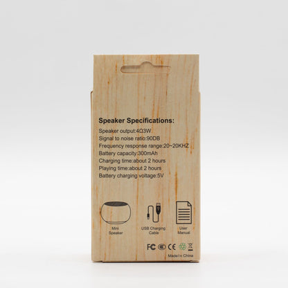 Wooden Mandela Effect Mini Speaker