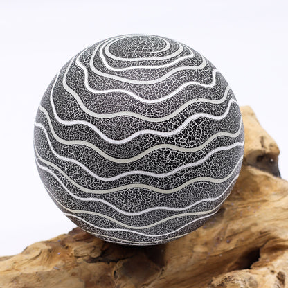 DriftGlow Lamp Grey Luna Shade