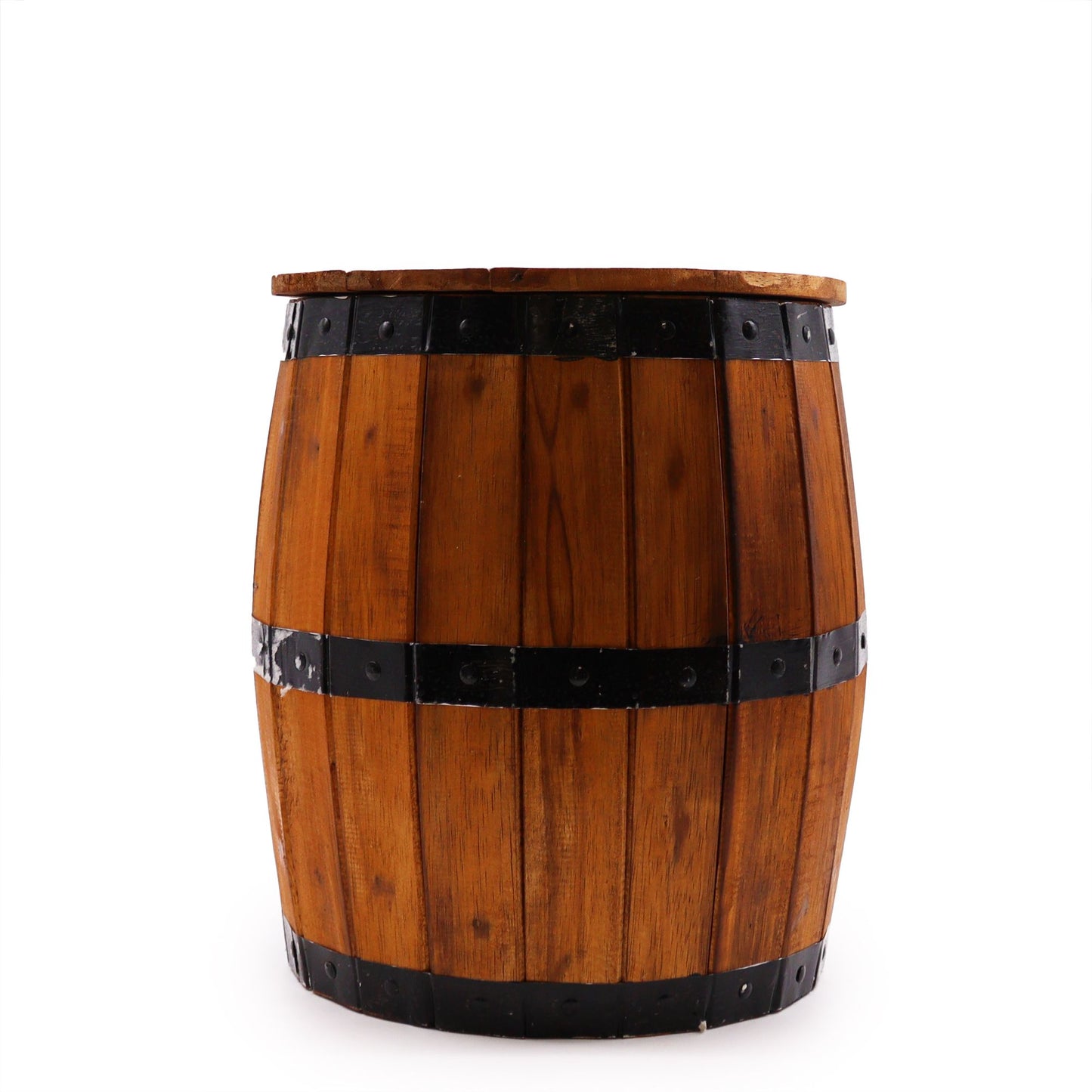 Beer Barrel Stool - Natural 38x32 cm,
