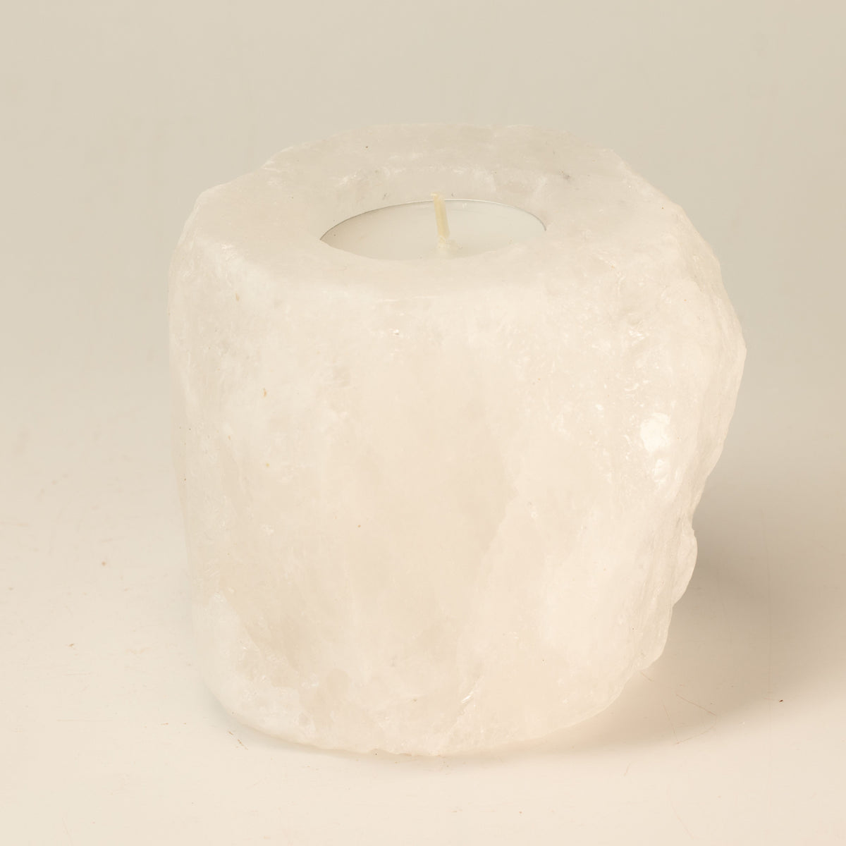 Crystal Rock Himalayan Salt Candle Holder 600-800g