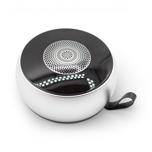 SIlver Mandela Lighting Effect Mini Speaker