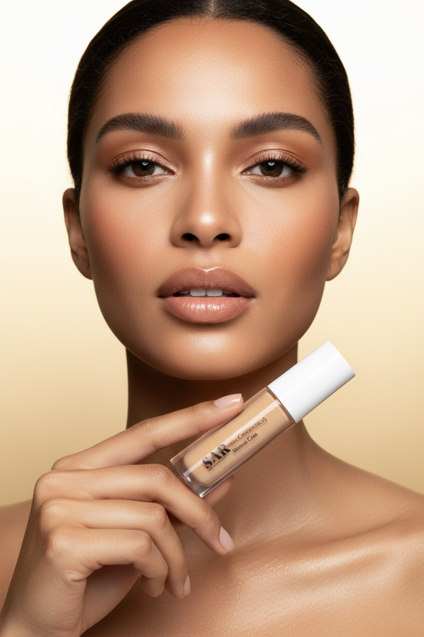Correcting Concealer 15 Medium Cool – Editorial Model Shot