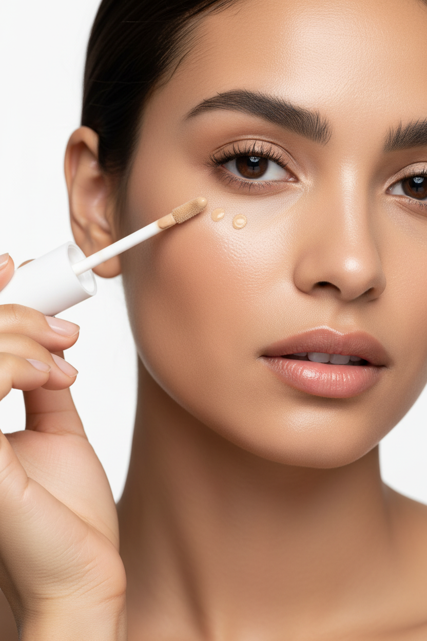Correcting Concealer 20 Medium Warm – Model Presentation