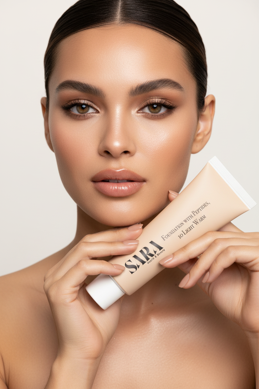 Foundation with Peptides – Top Model Editorial