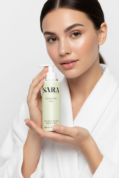 Model holding Clarifying Gel